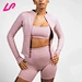 pink workout jacket
